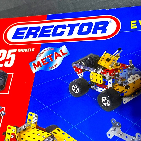 ERECTOR EVOLUTION SET 2 VTG 1995 CONSTRUCTION METAL SYSTEM IN ORIGINAL BOX - Picture 11 of 16